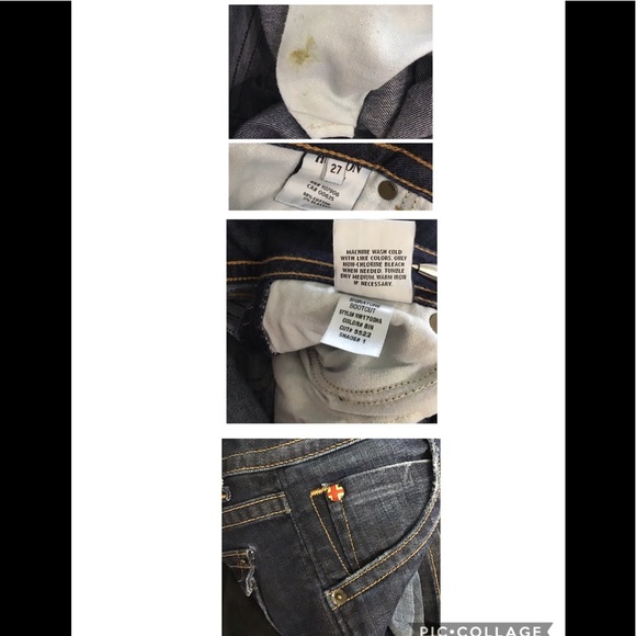 Hudson blue boot cut Jeans in size 27 - Picture 8 of 8